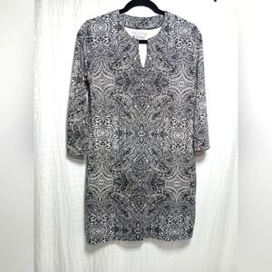 Coolibar Oceanside Tunic  Sun Protection 3/4 Sleeve Dress .Size S